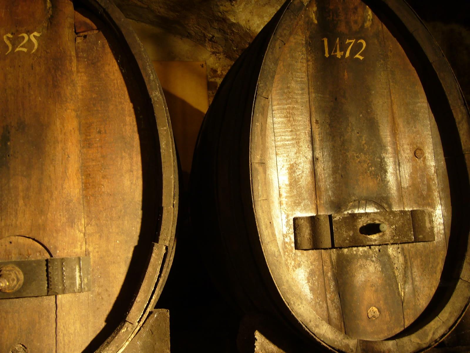 Foudres de la Cave Historique des Hospices Civils de Strasbourg, en activité depuis 1395