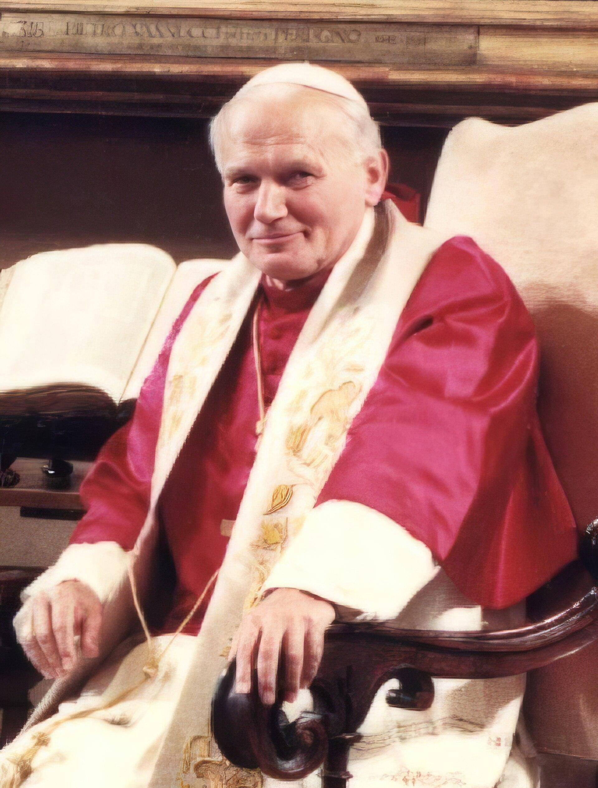 Portrait du pape Jean-Paul II