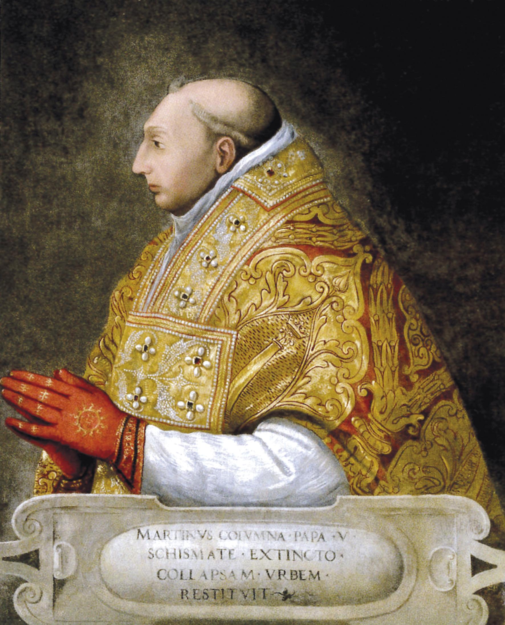 Portrait du pape Martin V